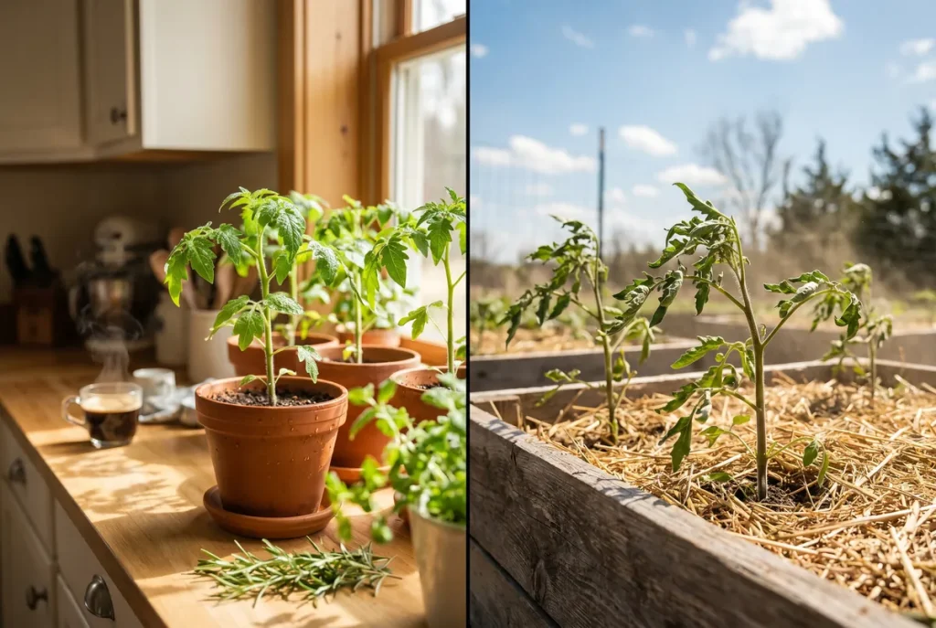 palánták kiszoktatása