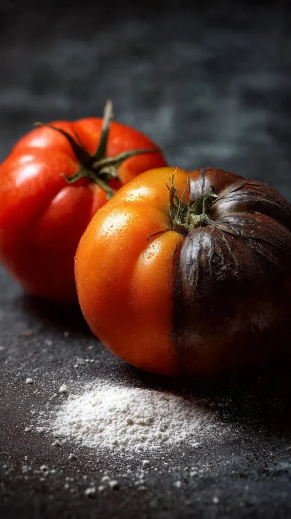 paradicsom csúcsrothadás