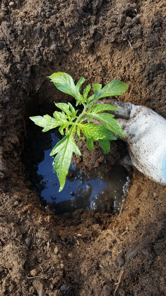 paradicsom iszapolás
